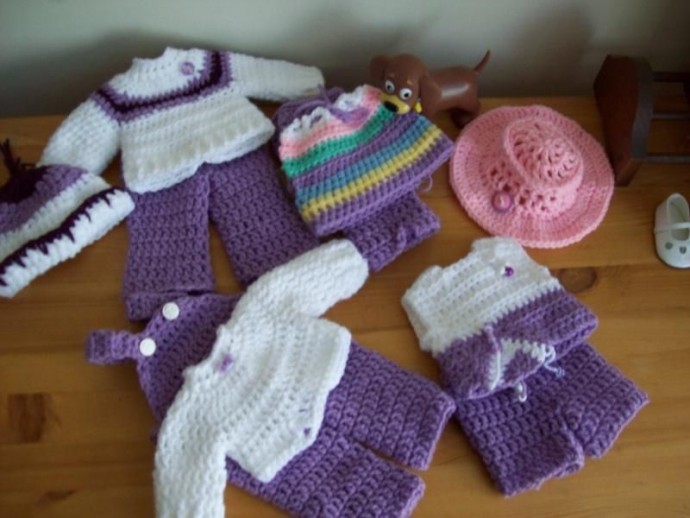 Inspiration. Crochet Clothes for Dolls.