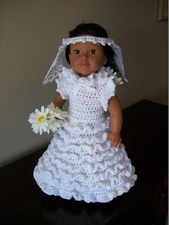 Inspiration. Crochet Clothes for Dolls.