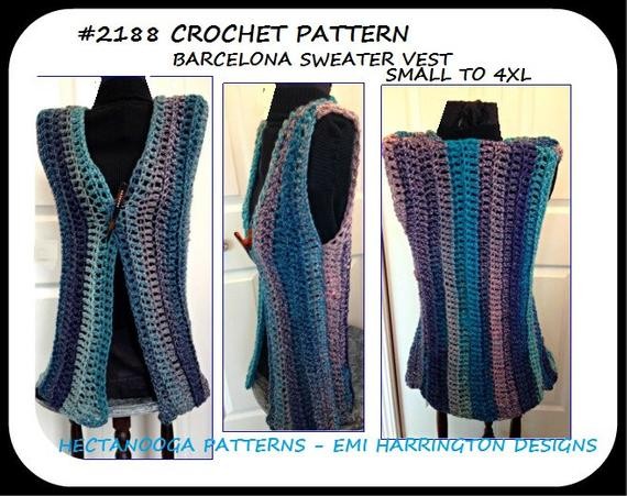 Inspiration. Crochet Vests.