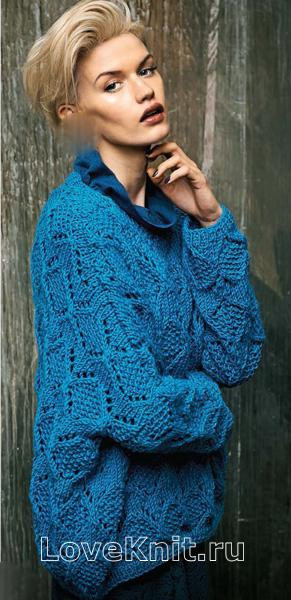 ​Knit Blue Pullover