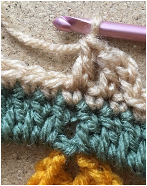 Helping Ann. ​3D Sunflower Crochet Blanket