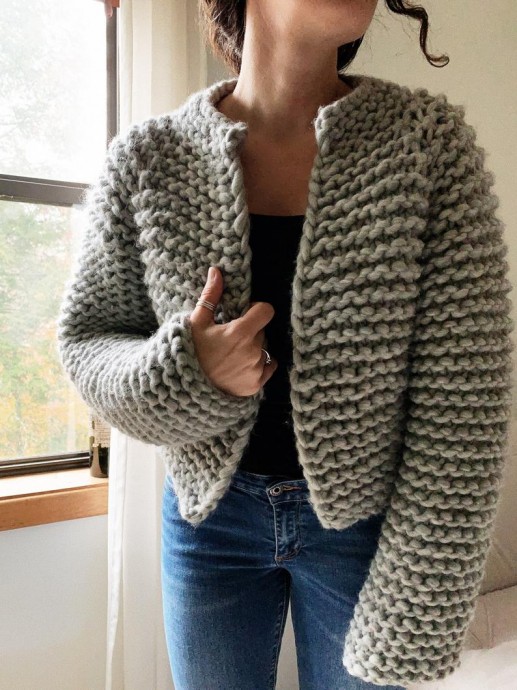 Inspiration. Knit Cardigans.