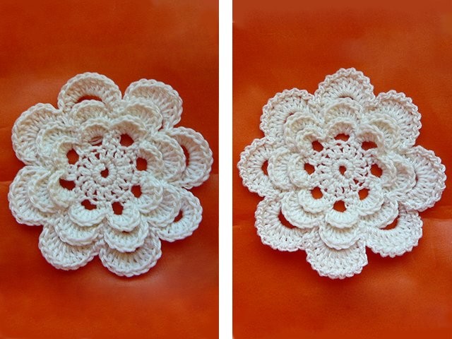Irish Lace Crochet Rose