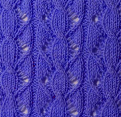 ​Relief Braids Knit Pattern
