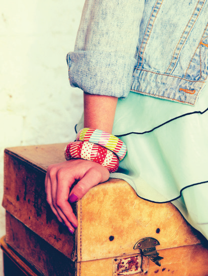 Tape Bangle Bracelet Tape Bangle Bracelet