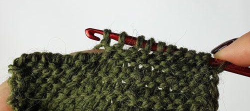 Tunisian Purl Crochet Stitch Tunisian Purl Crochet Stitch