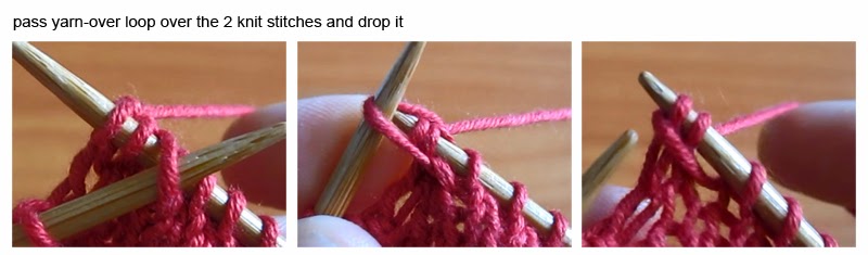 Zigzag Wraps Knit Stitch