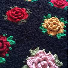 Inspiration. Granny Squares Blankets.