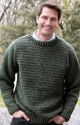 ​Men's Crochet Sweater