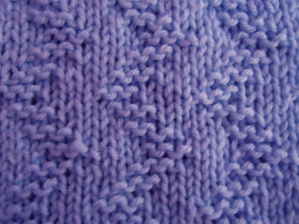 Knitting Pattern for Reversible Stitch Design with Multiple Rows Knitting Pattern for Reversible Stitch Design with Multiple Rows