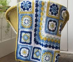 Inspiration. Granny Squares Blankets.