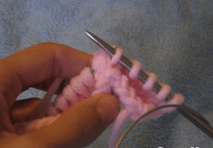 Puffs Knit Stitch