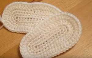 ​Crochet Baby Sneakers