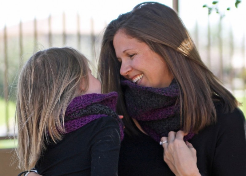 ​Family Look Crochet Cowls Set