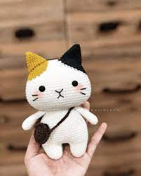 Inspiration. Crochet Amigurumi Cats.