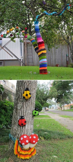 Inspiration. Crochet Garden Ideas.