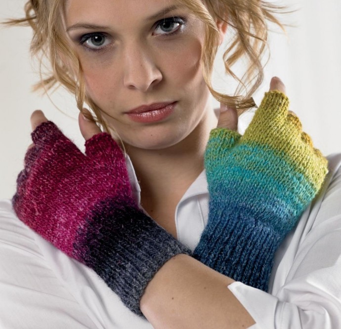 Inspiration. Knit Gloves.