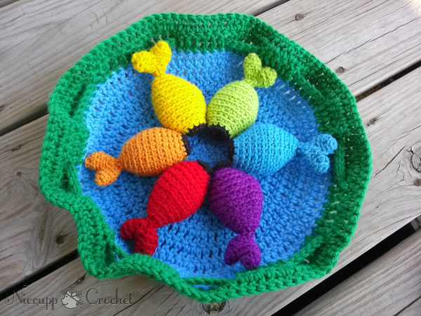​Rainbow Fishing Crochet Game