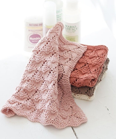 Relief Knit Dishcloth Relief Knit Dishcloth