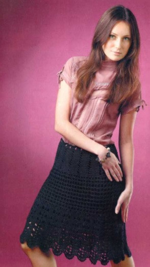 Complete Guide to Crochet Skirt Making with Black 100% Acrylic Yarn Complete Guide to Crochet Skirt Making with Black 100% Acrylic Yarn