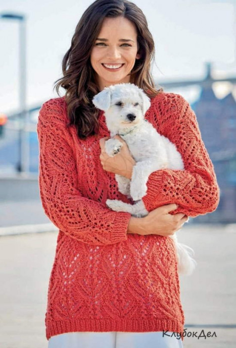 Coral Knit Pullover Coral Knit Pullover