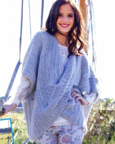 ​Crochet Wrap Pullover