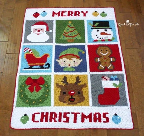 Inspiration. Christmas Blankets.