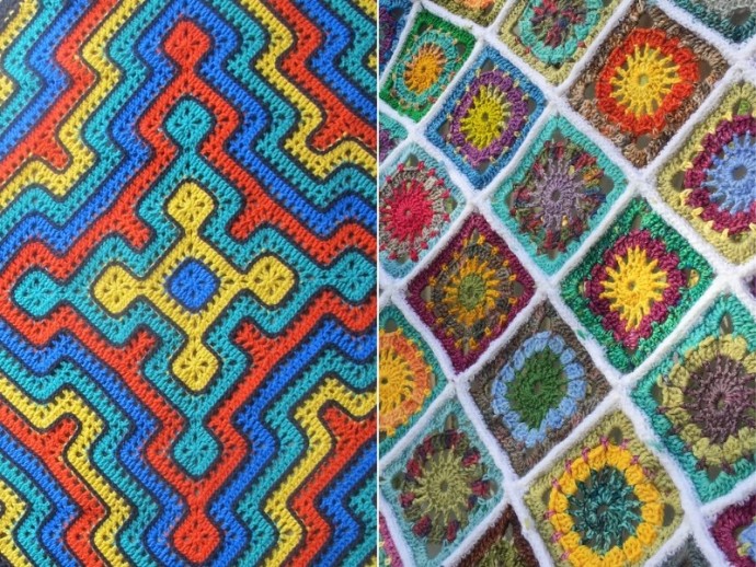 Inspiration. Crochet Blankets.