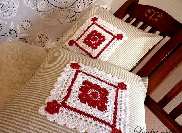 Inspiration. Crochet ideas for home decoration.