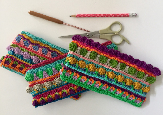 Inspiration. Crochet Pencil Cases.