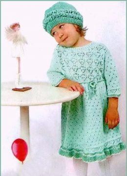 Light-Blue Dress for Girl Light-Blue Dress for Girl