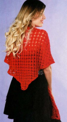 Crochet Shawl Pattern with Brooch: Easy Step-by-Step Instructions for Beginners Crochet Shawl Pattern with Brooch: Easy Step-by-Step Instructions for Beginners