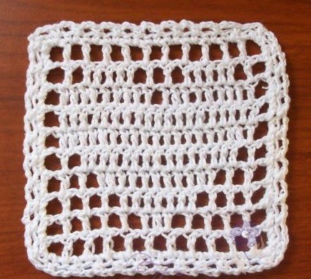 ​Crochet Filet Heart Pattern