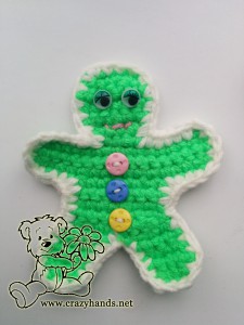 ​Crochet Gingerbread Man