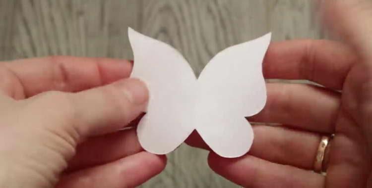 Foamiran Butterfly Hair Pin Foamiran Butterfly Hair Pin