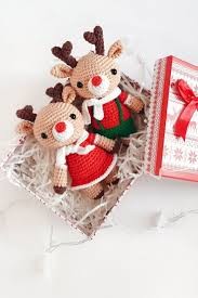 Inspiration. Christmas Amigurumi.