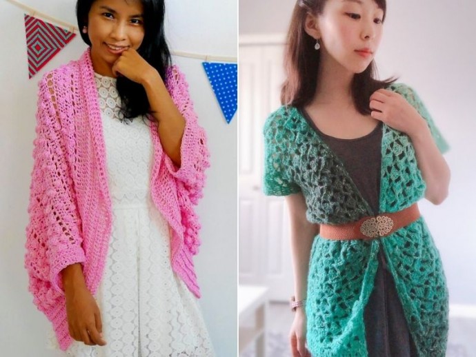 Inspiration. Crochet Summer Cardigans.