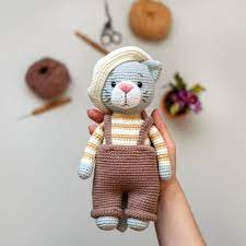 Inspiration. Crochet Amigurumi Cats.