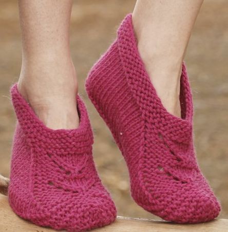 ​Knit Slippers for the Whole Family