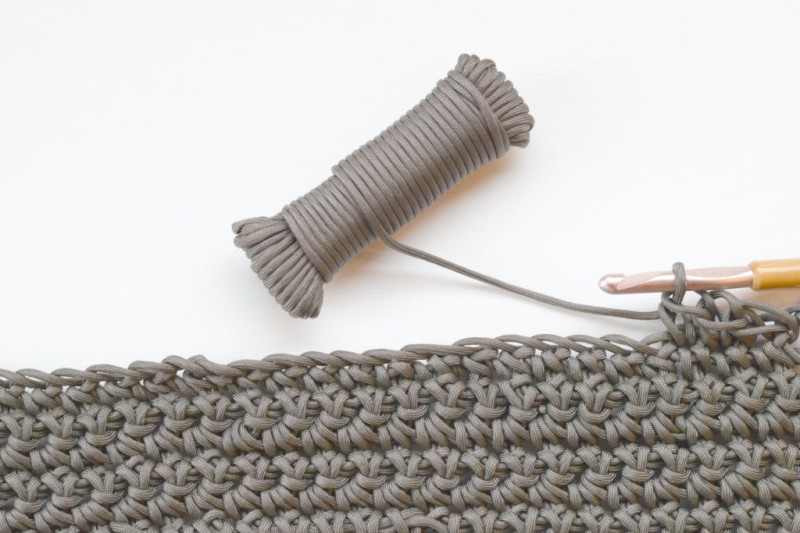 ​Modern Crochet Outdoor Rug