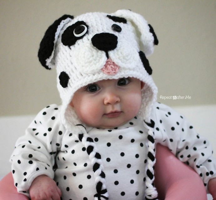 Inspiration. Crochet Baby Hats with Animals.