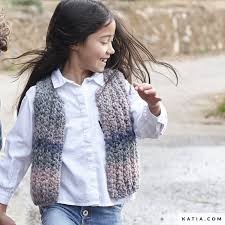 Inspiration. Crochet Kid Vests.