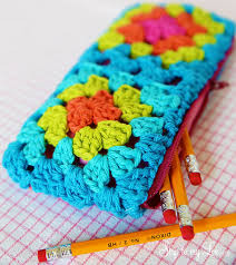 Inspiration. Crochet Pencil Cases.