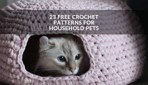 Inspiration. Crochet Pet's Beds.