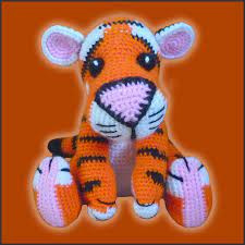 Inspiration. Crochet Tigers.