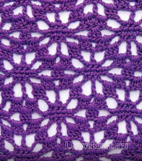 Knit FLower Stitch