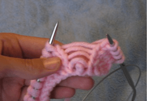 Puffs Knit Stitch