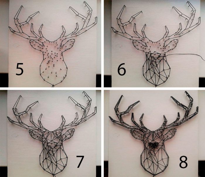 String Art Deer