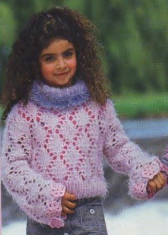 Tender Pink Girl’s Pullover Tender Pink Girl’s Pullover