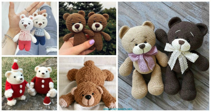 Inspiration. Crochet Bears.